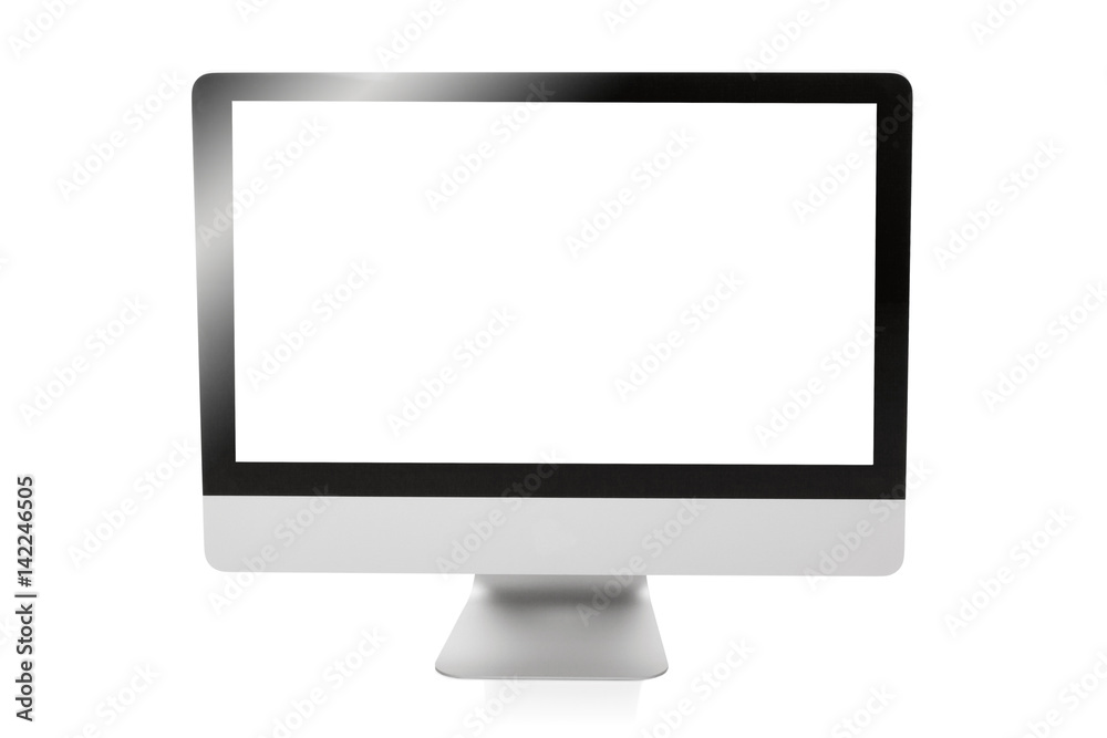 professional desktop pc isolated professional desktop pc isolated