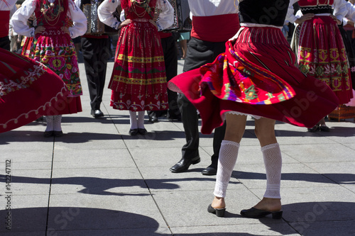 Traditional portuguese dancers
