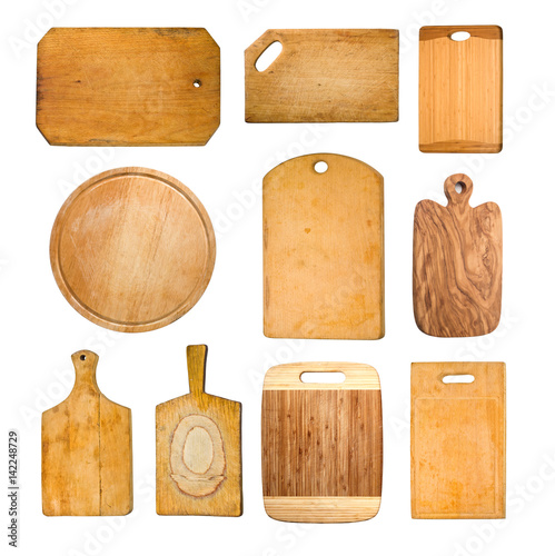 chopping boards isolated
