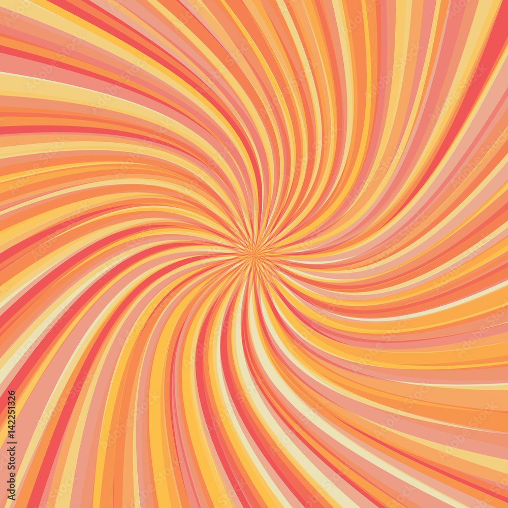 Twist rotate ray vector abstract background