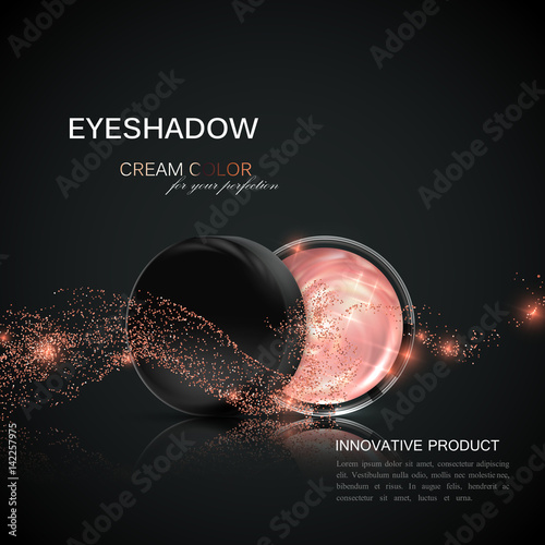 Beauty eye shadows ads.