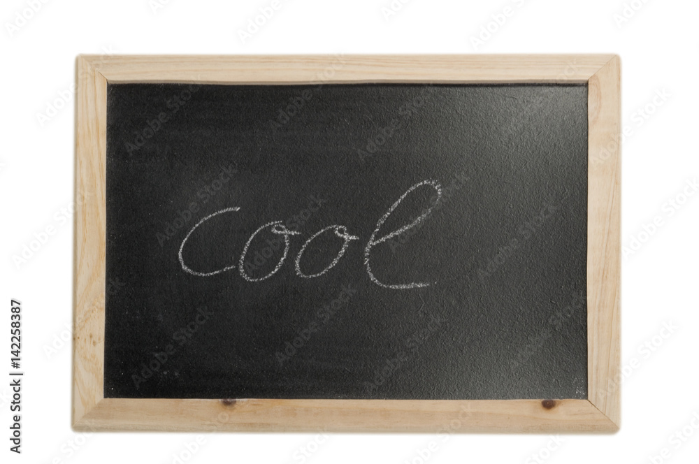 Cool - Schrift auf Schultafel - Symbolfoto Cool - Schrift auf Schultafel - Symbolfoto