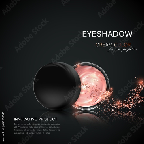 Beauty eye shadows ads.