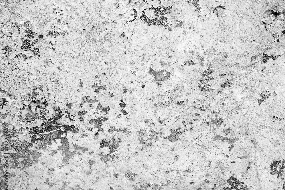 Fototapeta premium Wall fragment with scratches and cracks