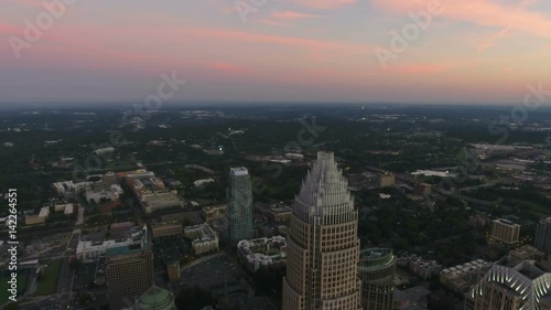 Wallpaper Mural Aerial North Carolina Charlotte September 2016 4K Torontodigital.ca