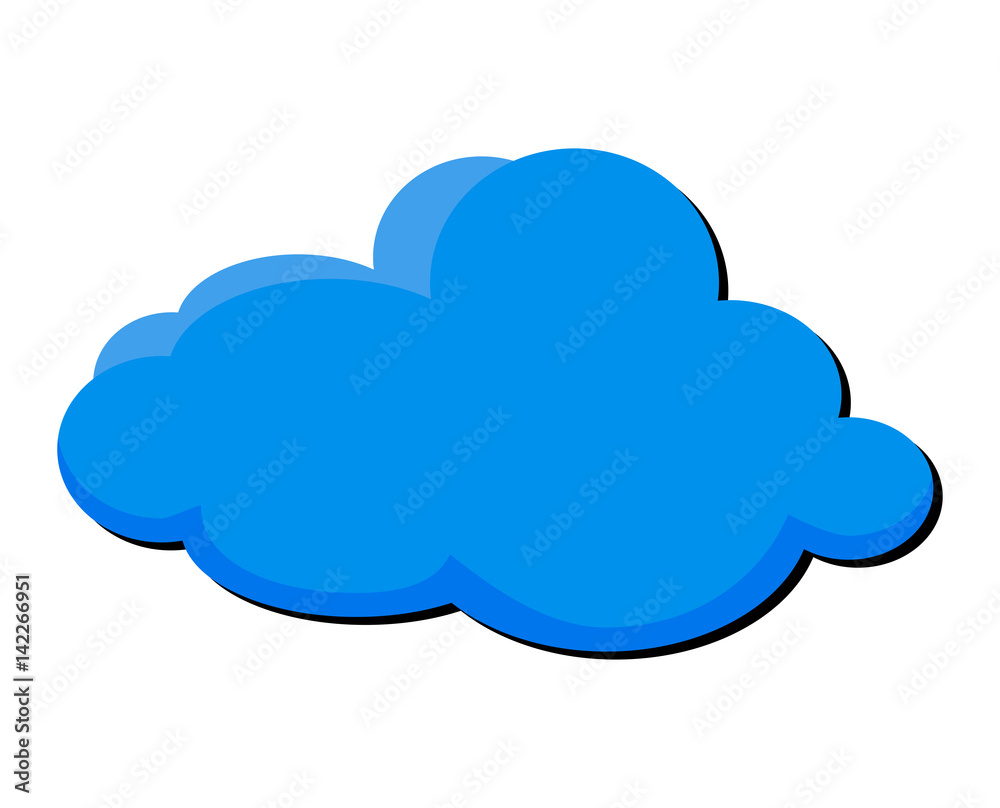 cartoon cloud vector symbol icon design. cartoon cloud vector symbol icon design.