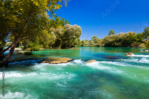 Waterfall Manavgat at Turkey