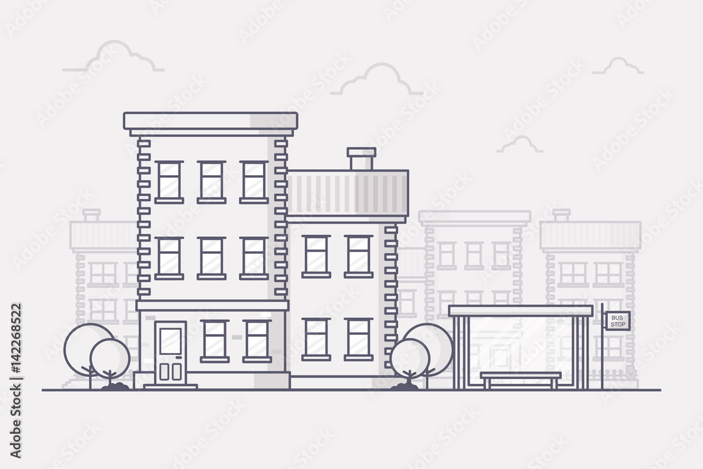 22876 Small Building Drawing Images Stock Photos  Vectors  Shutterstock