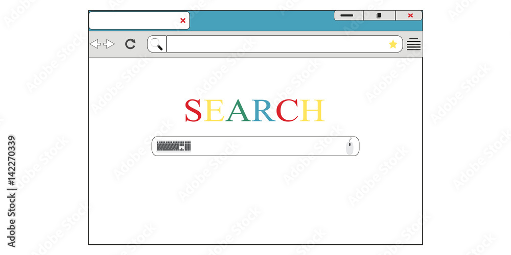 Simple browser window Simple browser window