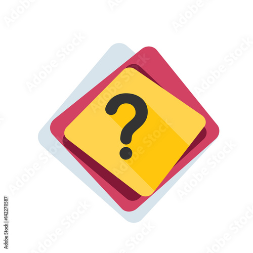 Help Question buton illustration