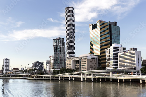 Brisbane City Australia cityscape and pacific highway  © Bostock
