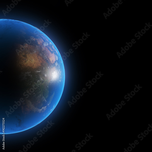 Fototapeta Naklejka Na Ścianę i Meble -  planet earth-space-world-