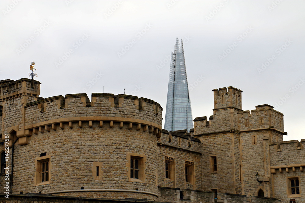 Tower of London and Shard