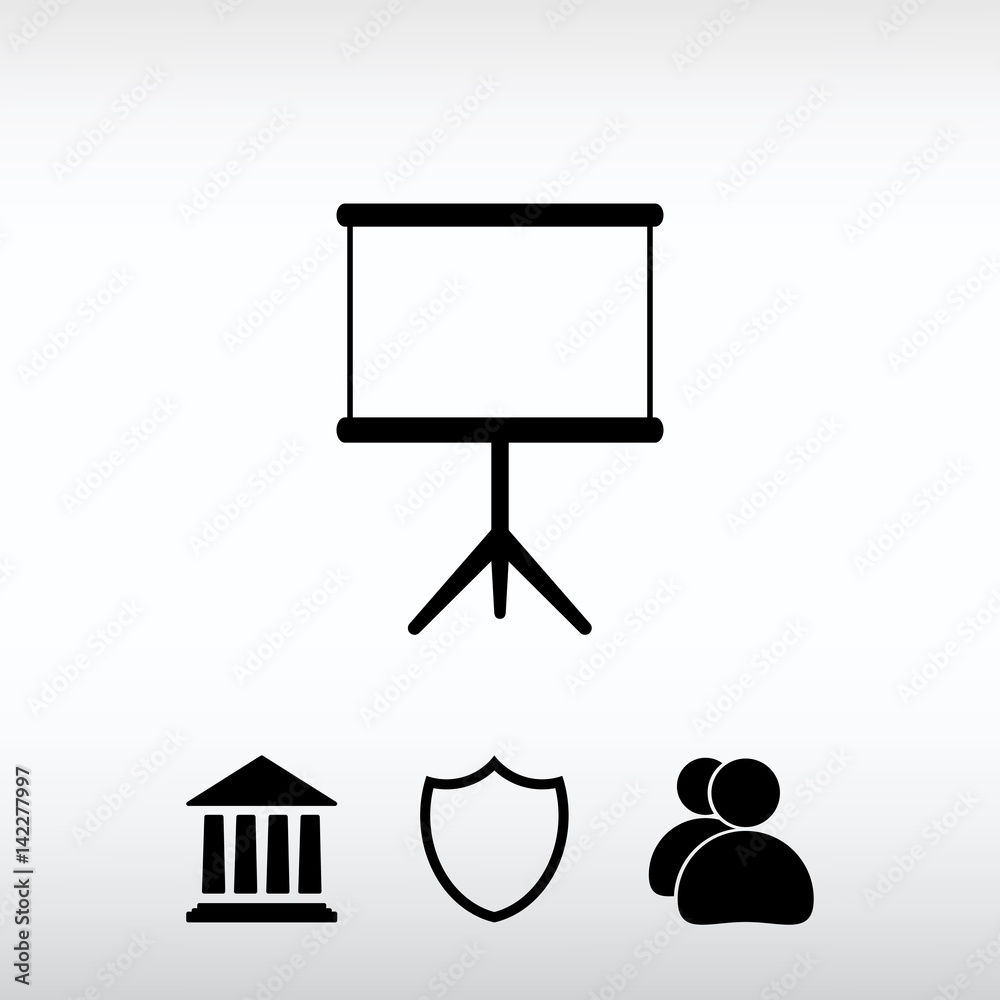 blank icon, vector illustration. Flat design style blank icon, vector illustration. Flat design style