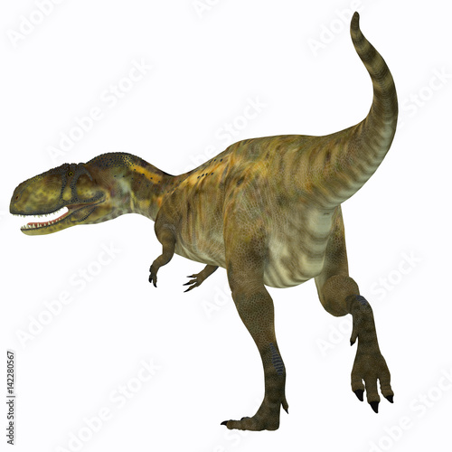 Abelisaurus Dinosaur Tail - Abelisaurus was a carnivorous theropod dinosaur that lived in Argentina in the Cretaceous Period.