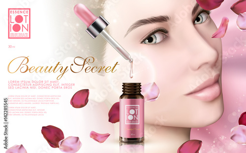 essence lotion ad
