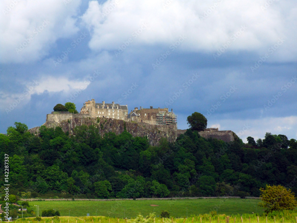 Stirling Castle, Stirling in Scotland, UK.