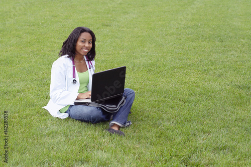 Female African American College Student