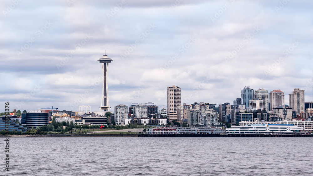 Fototapeta premium Seattle downtown skyline