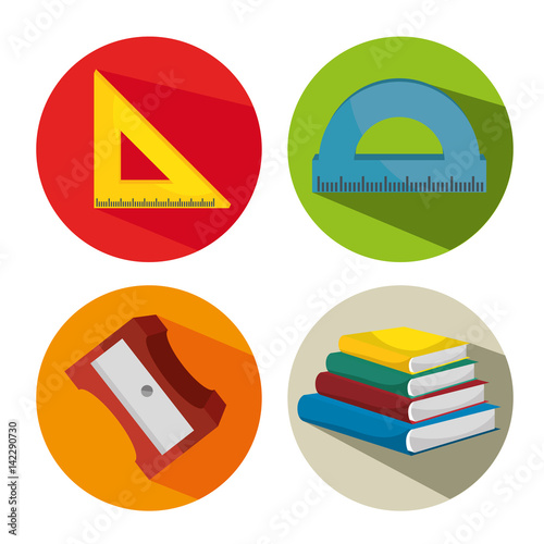 back to school set supplies vector illustration design Free Download back to school set supplies vector illustration design - GFXLoad