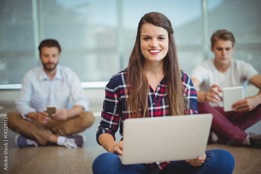 Portrait of female business executives Portrait of female business executives
