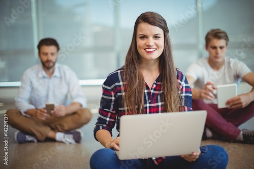 Portrait of female business executives 