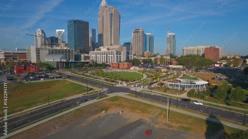 Aerial North Carolina Charlotte September 2016 4K Aerial North Carolina Charlotte September 2016 4K