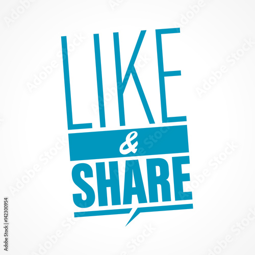 like and share