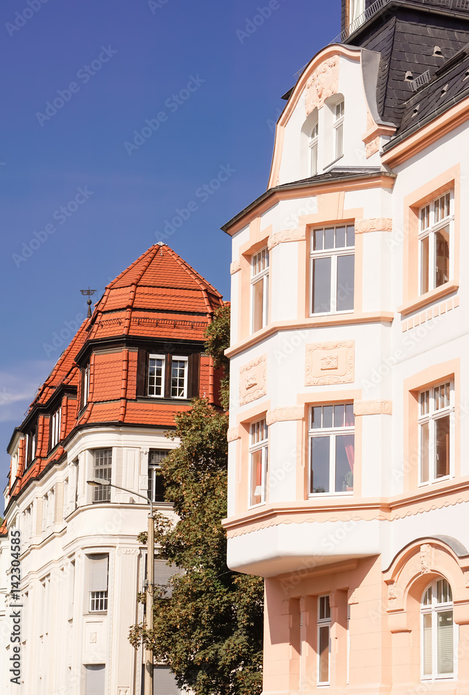 Obraz premium Wohnhaus im Gründerzeitstil