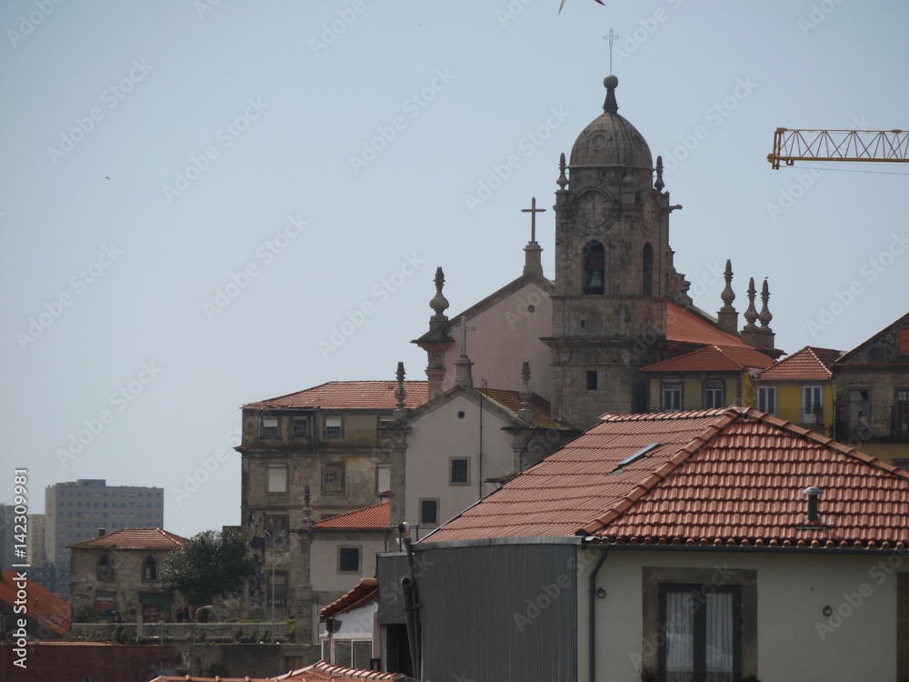 Porto altstadt dächer