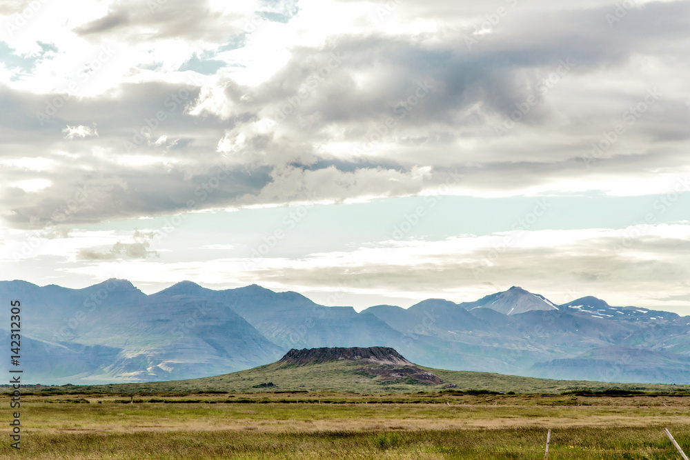 Eldborg crater, Iceland Eldborg crater, Iceland