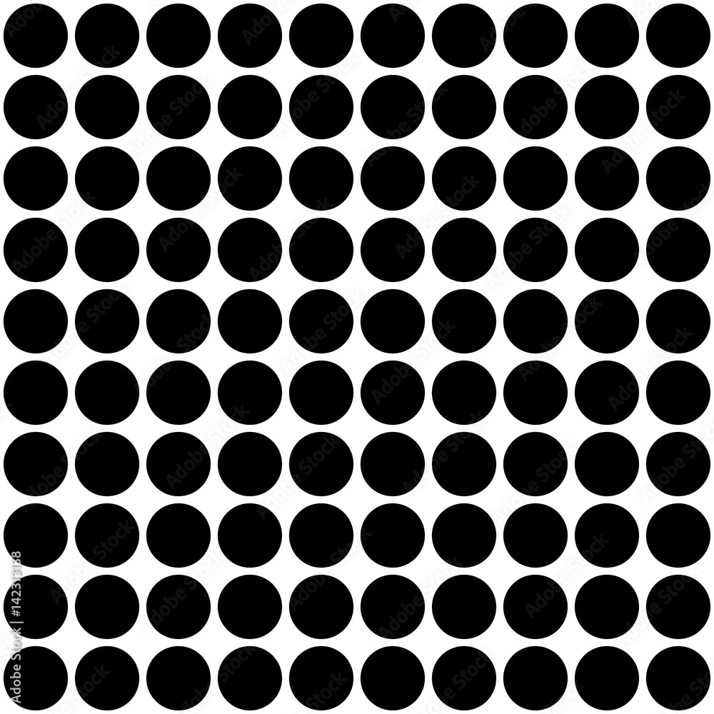 Large black circles on a white background Large black circles on a white background