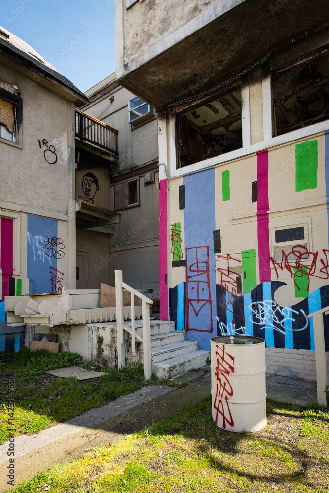Fototapeta premium Urban Decay in Seattle