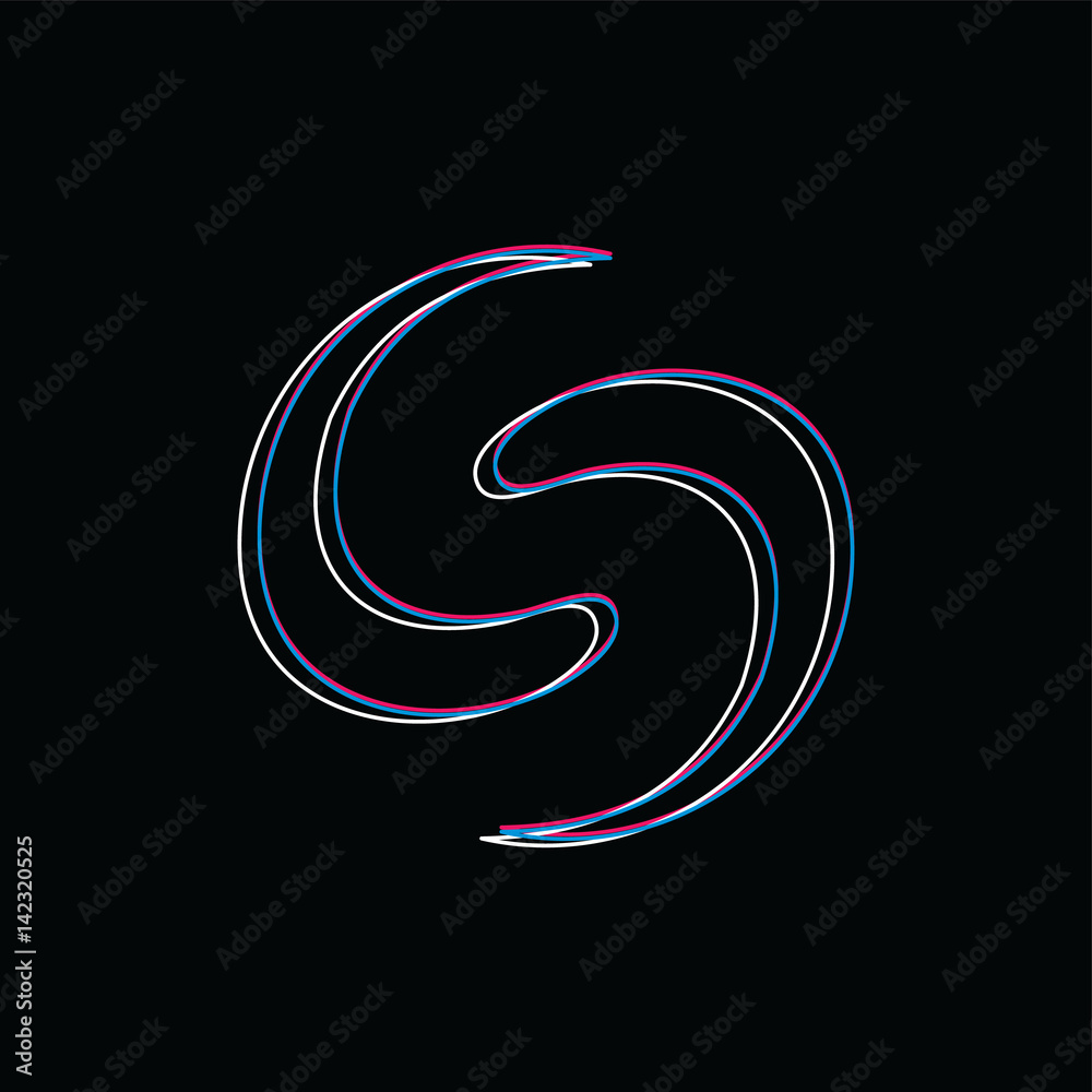 Obraz premium exclusive s brand company template logo logotype vector art