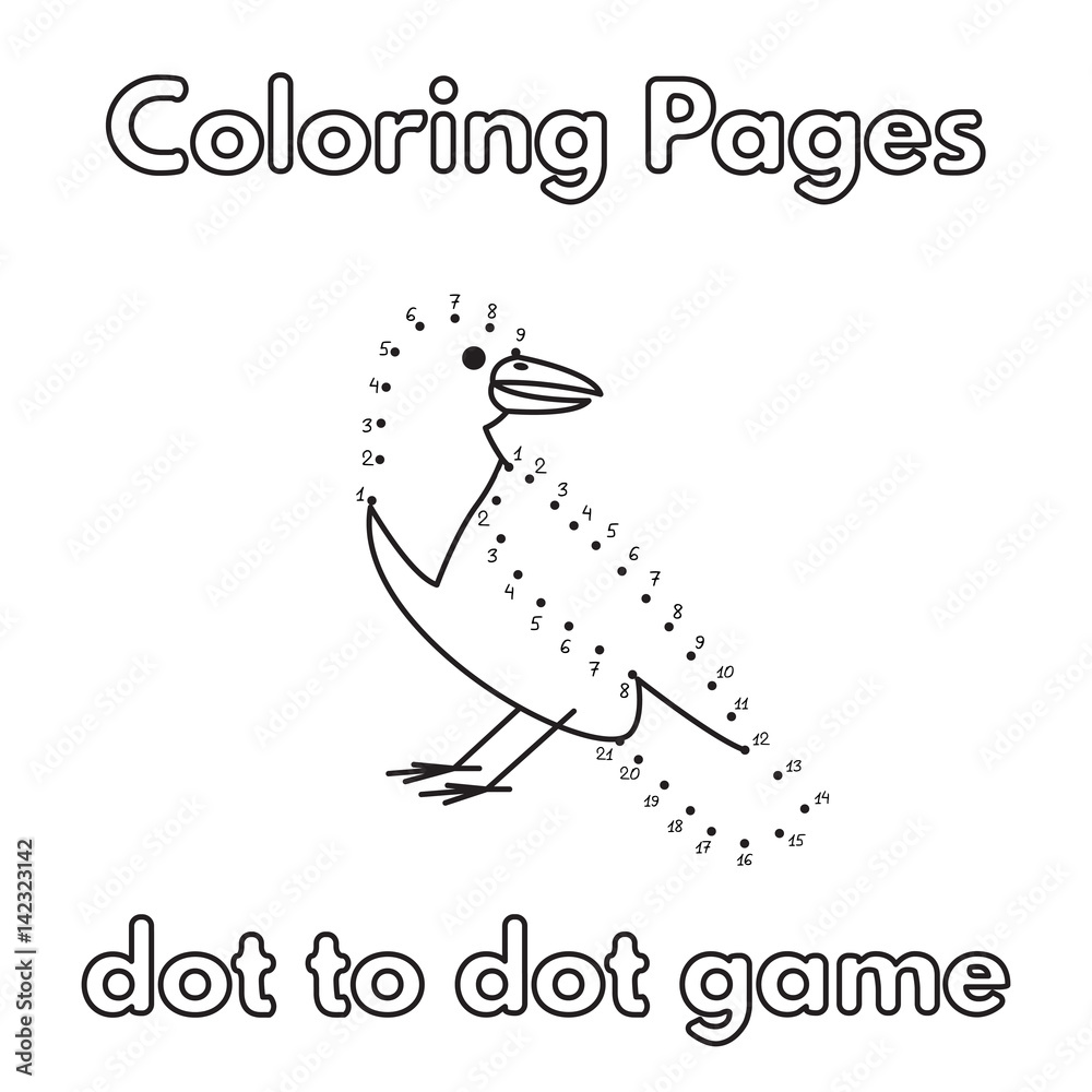 Cartoon Crow Coloring Book Cartoon Crow Coloring Book