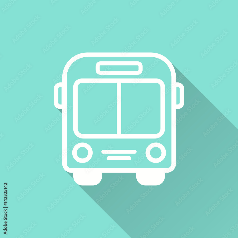 Bus - vector icon. Bus - vector icon.