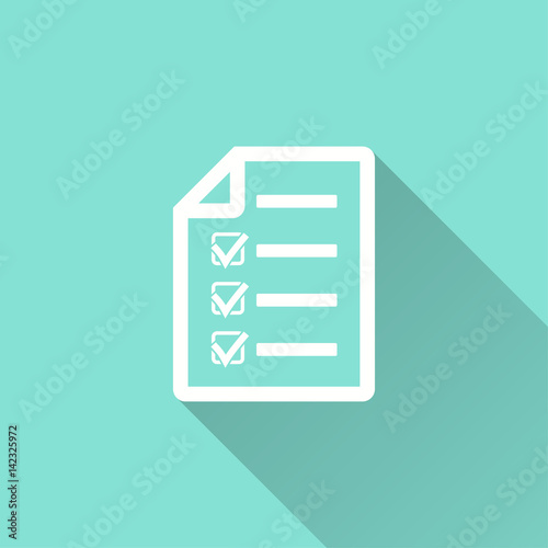Checklist - vector icon.