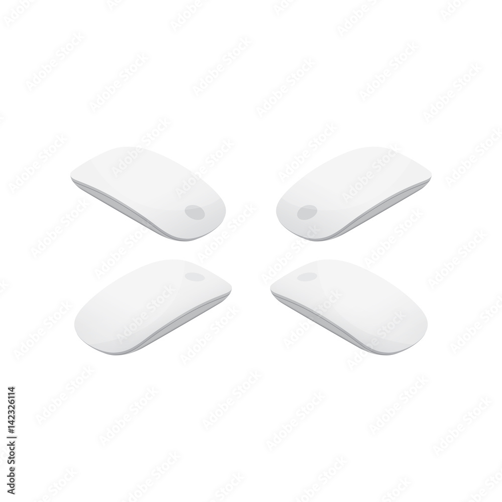 Computer Mouse isolated on white background Computer Mouse isolated on white background