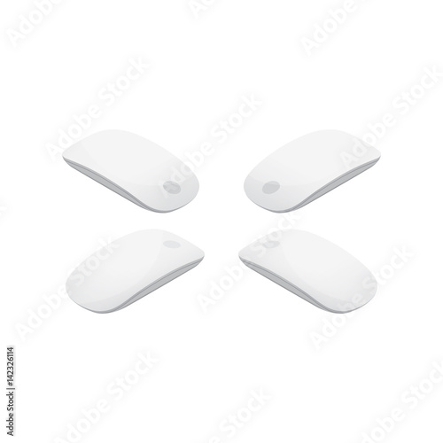 Computer Mouse isolated on white background