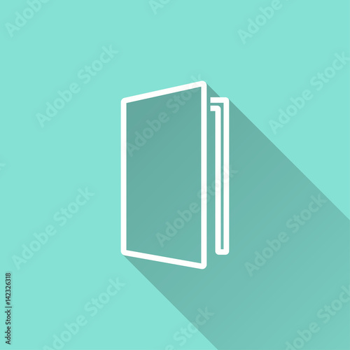 Door - vector icon.