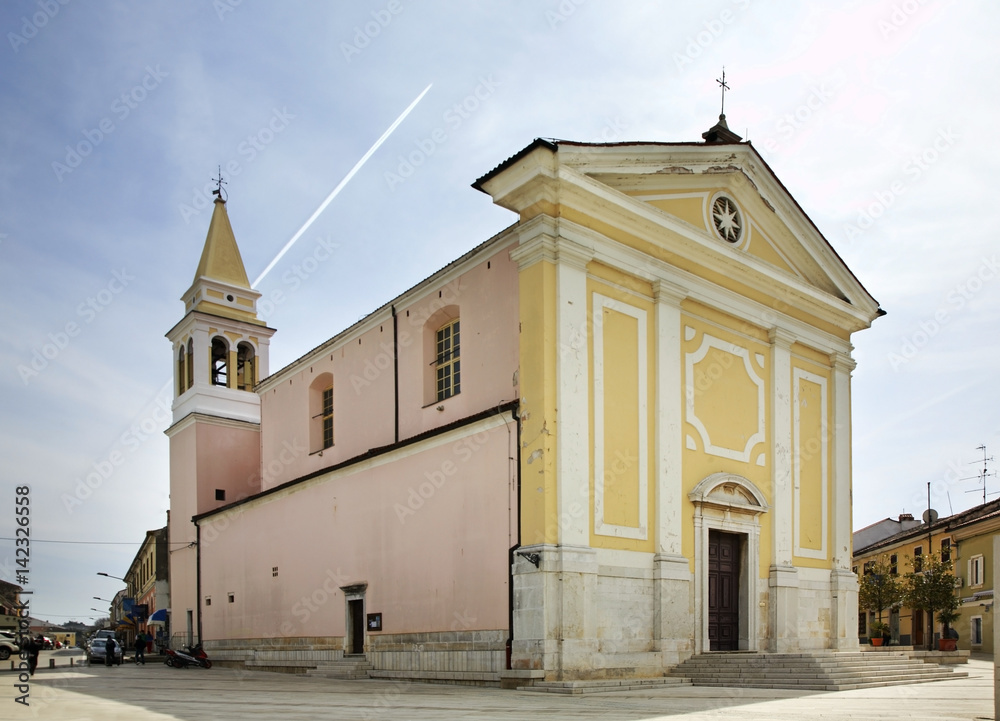 Church of Our Lady of Angel in Porec. Croatia