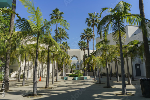 Beautiful scene around Beverly Hills city hall © Kit Leong
