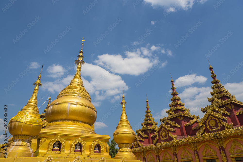 Big temple in Myanmar