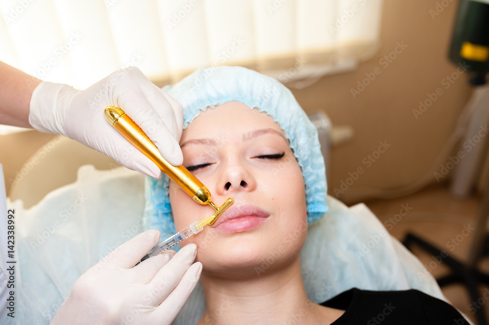 Cosmetic procedures, injections for the face. Cosmetic procedures, injections for the face.