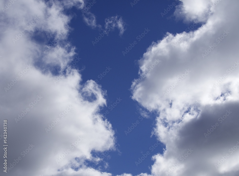 Blue sky between Clouds, Helsinki, Finland Blue sky between Clouds, Helsinki, Finland