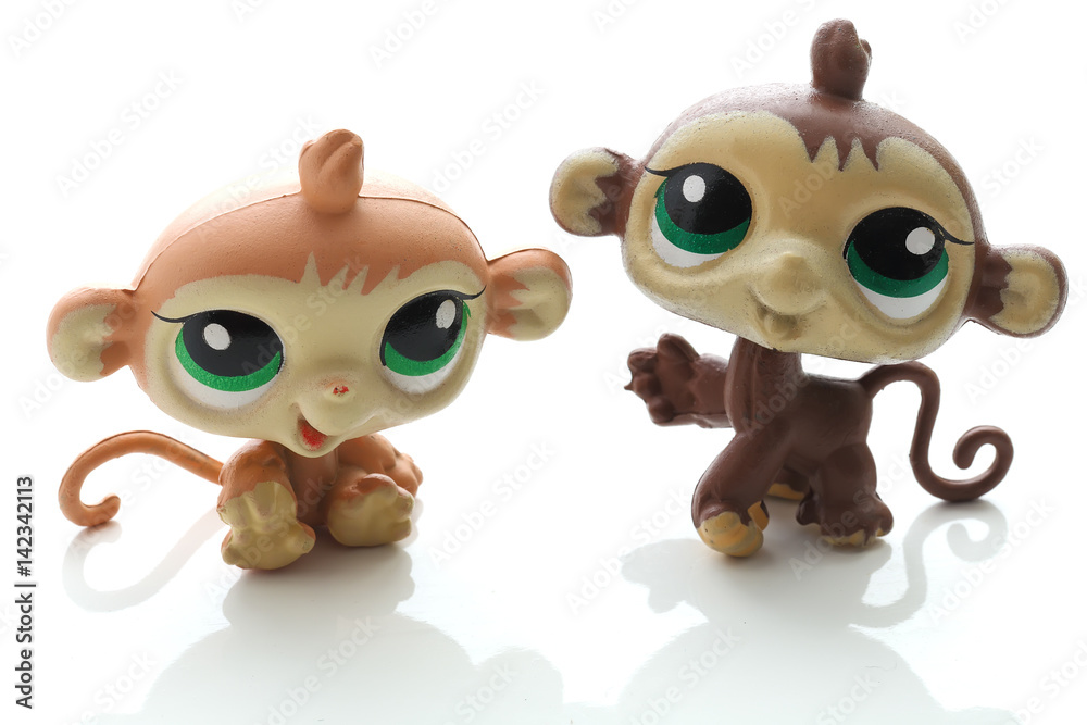 Two cute monkees Two cute monkees
