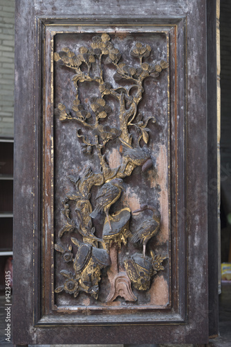 Interior of ancient shool i...