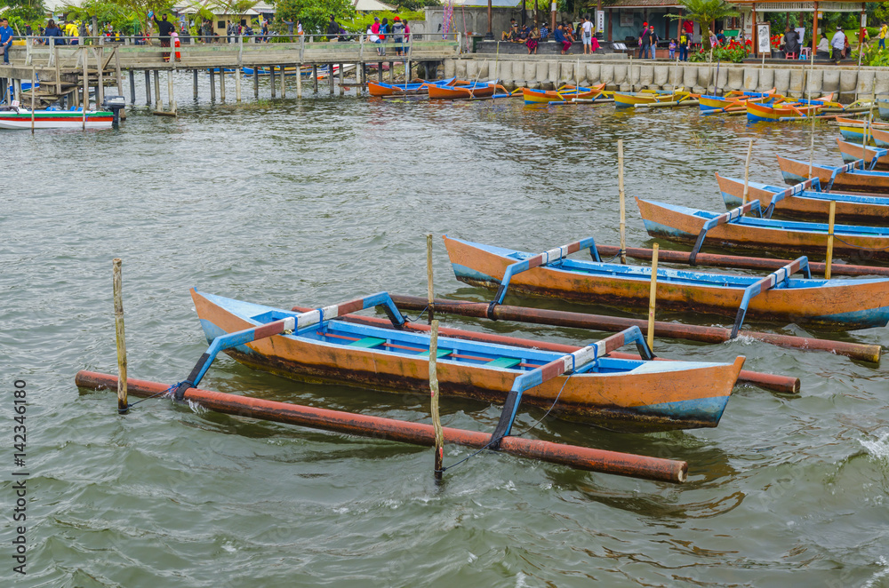 Fishing boats in Bali