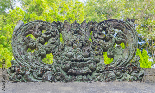 Balinese stone face