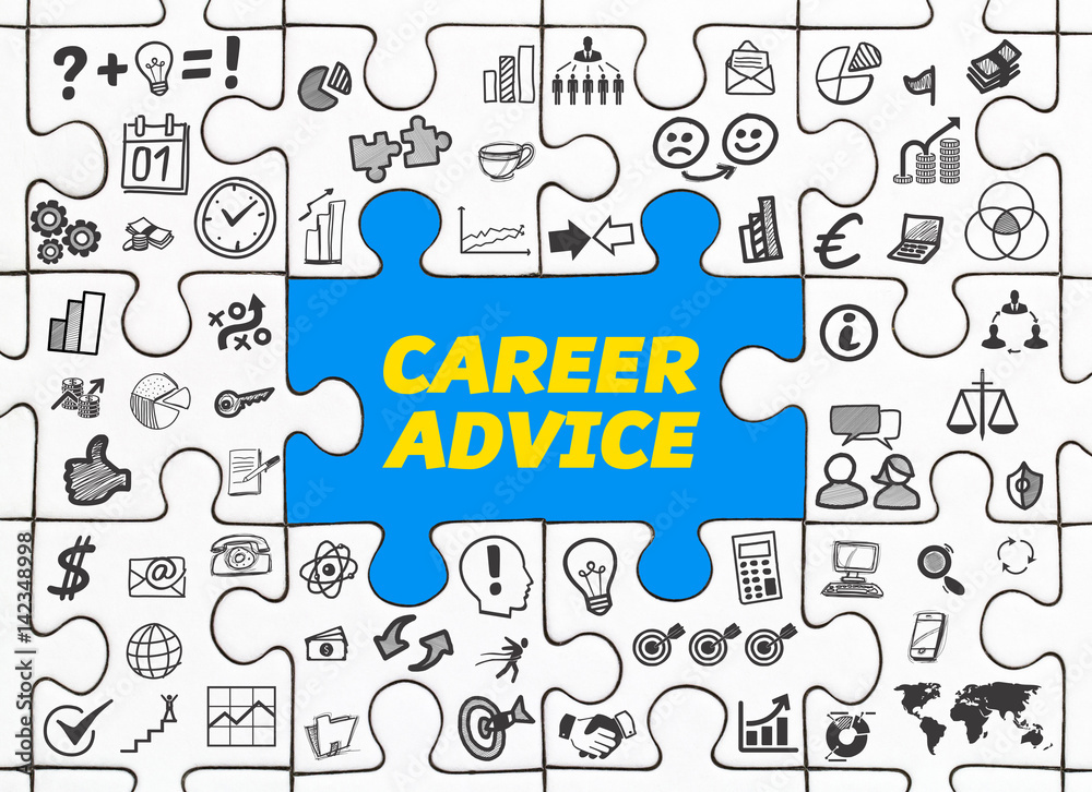Career Advice / Puzzle mit Symbole